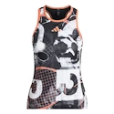 Damen Tank-Top adidas  Club Tennis Graphic Tank Top White/Black S