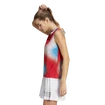 Damen Tank-Top adidas  Melbourne Printed Match Tank White/Red/Blue