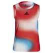 Damen Tank-Top adidas  Melbourne Printed Match Tank White/Red/Blue