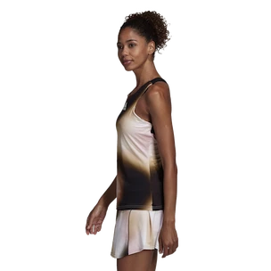 Damen Tank-Top adidas  Melbourne Y-Tank Sandy Beige S