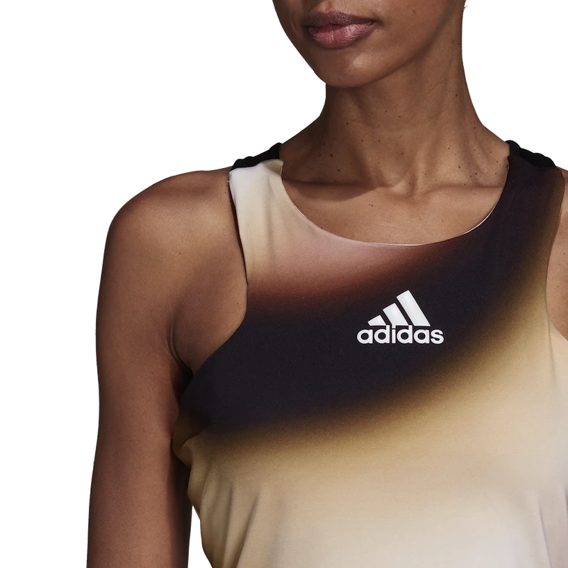 Damen Tank Top adidas Melbourne Y Tank Sandy Beige Sportega