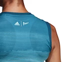 Damen Tank Top adidas Parley Tank Blue/White