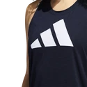 Damen Tank-Top adidas  WTR 3-Bar Logo Tank Legend Ink