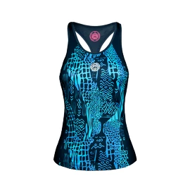 Damen Tank-Top BIDI BADU Yaka Tech Tank Blue