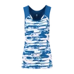 Damen Tank-Top K-Swiss  Hypercourt Stripe Tank Print/Classic Blue