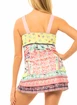 Damen Tank-Top Lucky in Love  Patch Me Tank w/Bra Melon