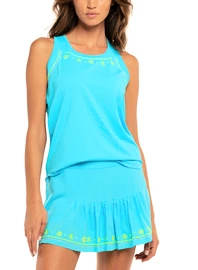 Damen Tank-Top Lucky in Love Stitch Around Tank Sky