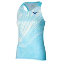 Damen Tank-Top Mizuno  Charge Printed Tank Blue Glow