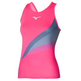 Damen Tank-Top Mizuno Release Printed Tank High-Vis Pink