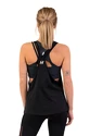 Damen Tank-Top Nebbia  Sleeveless Loose Cross Back Tank Top "Feeling Good" 419 Black