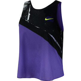 Damen Tank Top Nike Court 2in1 Tank NY Purple/Black