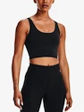 Damen Tank-Top Under Armour  Meridian Fitted Crop Tank-BLK XS