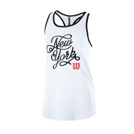 Damen Tank-Top Wilson NYC Calligra Tech Tank White