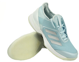 Damen Tennisschuhe adidas Adizero Ubersonic 3 Light Blue