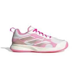 Damen Tennisschuhe adidas Avaflash Low White/Pink