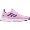 Damen Tennisschuhe adidas CourtJam Bounce Pink/Purple
