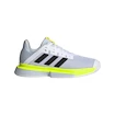 Damen Tennisschuhe adidas  SoleMatch Bounce W White/Yellow