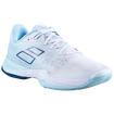 Damen Tennisschuhe Babolat Jet Mach 3 All Court Women White/Angel Blue