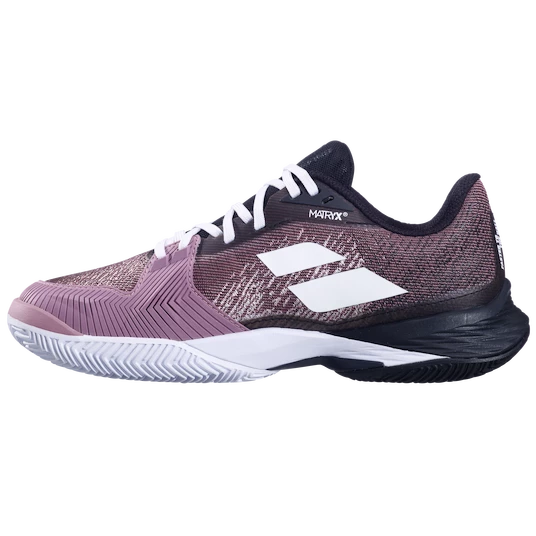 Damen Tennisschuhe Babolat Jet Mach 3 Clay Pink Black