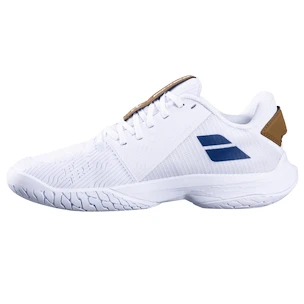 Damen Tennisschuhe Babolat Jet Tere 2 AC Wimbledon Women White/Blue Navy