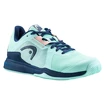 Damen Tennisschuhe Head Sprint Team 3.5 Clay Aqua/Dark Blue