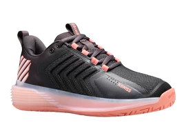 Damen Tennisschuhe K-Swiss Ultrashot 3 Asphalt/Peach Amber