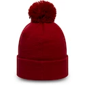 Damen-Wintermütze New Era Bobble Knit MLB New York Yankees Rot