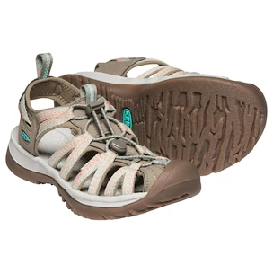Damensandalen Keen WHISPER Taupe/Coral