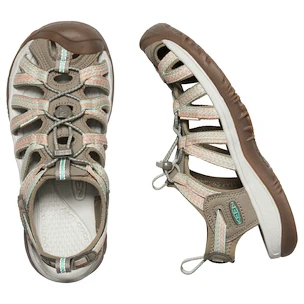Damensandalen Keen WHISPER Taupe/Coral