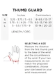 Daumenbandage Zamst  Thumb Guard