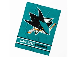 Decke Official Merchandise NHL San Jose Sharks Essential 150x200 cm