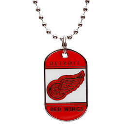 Dog Tag Necklace NHL Detroit Red Wings