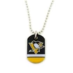 Dog Tag Necklace NHL Pittsburgh Penguins