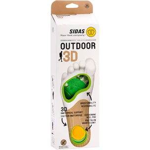Einlegesohlen Sidas  Universal Outdoor 3D