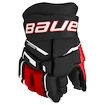 Eishockeyhandschuhe Bauer Supreme M3 Black/Red Junior