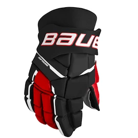 Eishockeyhandschuhe Bauer Supreme M3 Black/Red Senior