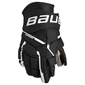 Eishockeyhandschuhe Bauer Supreme M5PRO Black/White Intermediate