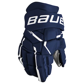 Eishockeyhandschuhe Bauer Supreme MACH Navy Intermediate