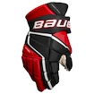 Eishockeyhandschuhe Bauer Vapor 3X PRO Black/Red Intermediate