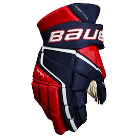 Eishockeyhandschuhe Bauer Vapor 3X PRO Navy/Red/White Intermediate