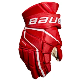 Eishockeyhandschuhe Bauer Vapor 3X PRO red Intermediate