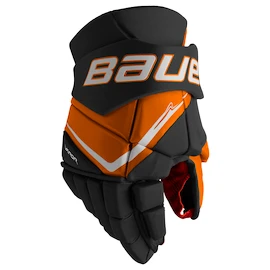 Eishockeyhandschuhe Bauer Vapor FLY40 Black/Orange Intermediate