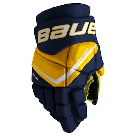 Eishockeyhandschuhe Bauer Vapor FLY40 Navy/Gold Junior