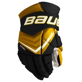 Eishockeyhandschuhe Bauer Vapor FLYLITE Black/Gold Senior