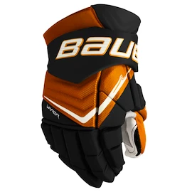 Eishockeyhandschuhe Bauer Vapor FLYLITE Black/Orange Intermediate