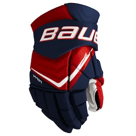 Eishockeyhandschuhe Bauer Vapor FLYLITE Navy/Red/White Intermediate