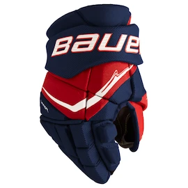 Eishockeyhandschuhe Bauer Vapor FLYPRO Navy/Red/White Junior
