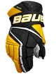 Eishockeyhandschuhe Bauer Vapor Hyperlite Black/Gold Senior 15 Zoll