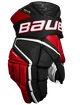 Eishockeyhandschuhe Bauer Vapor Hyperlite Black/Red Senior