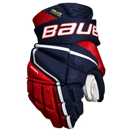 Eishockeyhandschuhe Bauer Vapor Hyperlite navy/red/white Intermediate